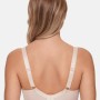 Merry See lace bra top with straps, white